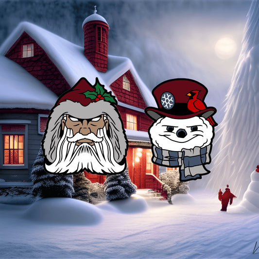Madz Santa Snow Man Set